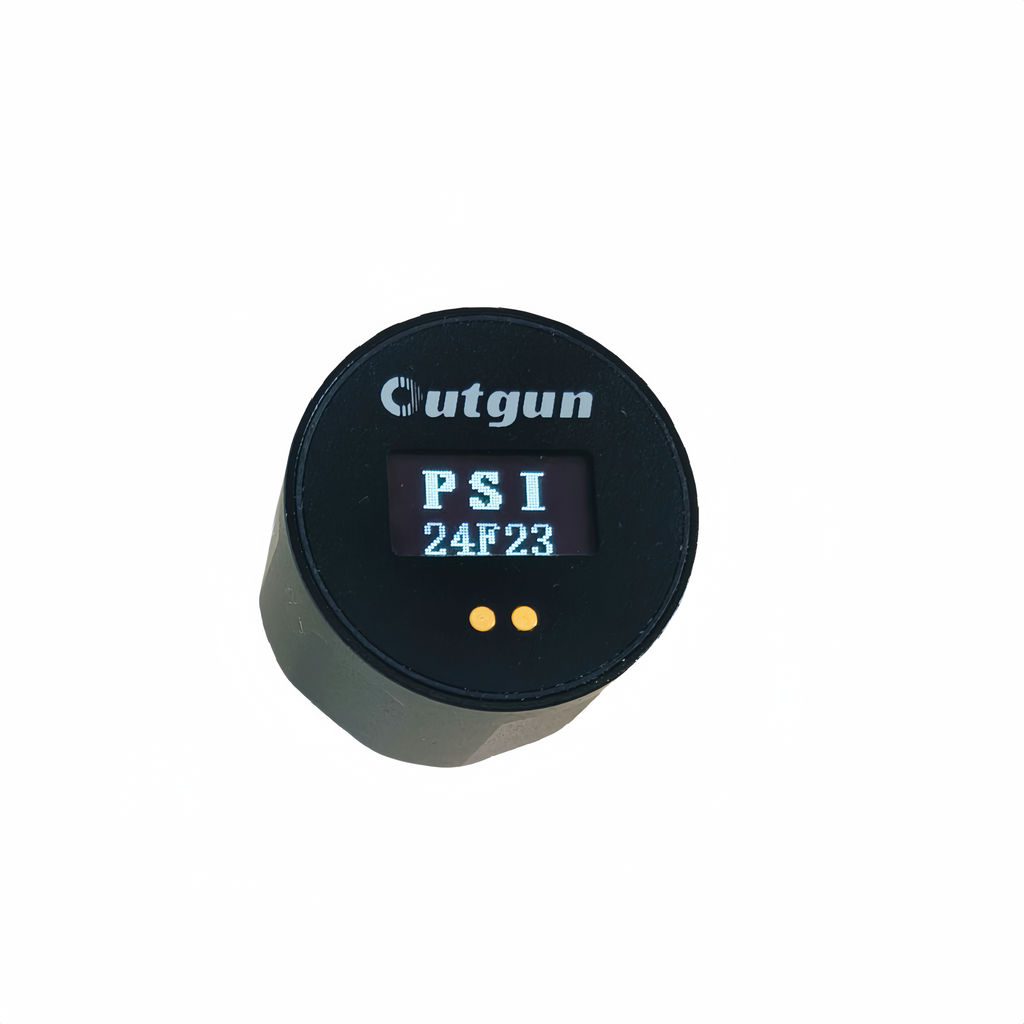 【Outgun】25mm Digital Pressure Gauge 300bar- PSI/Bar readout